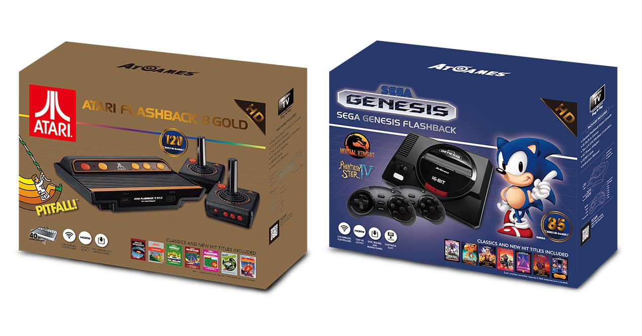 Las nuevas consolas retro de SEGA y Atari saldrán en septiembre ...